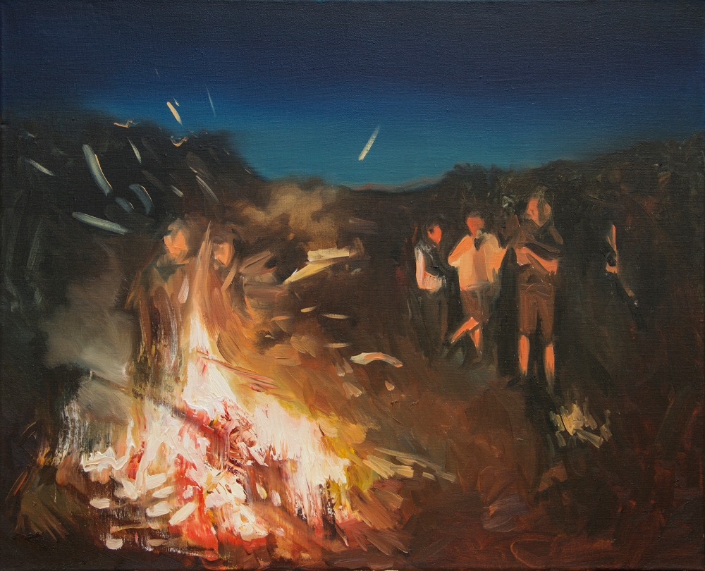 The Ritual 2 Oil on canvas, 45x55 cm